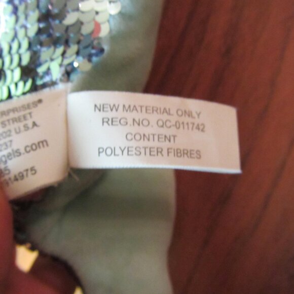 plush sequin narwhal fashion angels (T413) - Picture 6 of 6